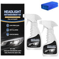 Headlight Restoration Fluid Kit,2025 Upgraded Headlight Restoration Kit,Suitable for Oxidized and yellowed car Headlights (2)