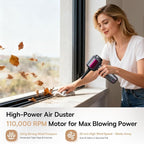 REWONDER Car Vacuum Cleaner High Power, 22000Pa Vacuum Cleaner & 110000RPM Air Duster, Handheld Vacuum with 7800mAh Battery f