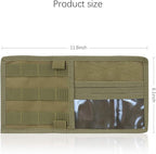 ROARING FIRE MOLLE Car Sun Visor Organizer - Tactical Panel for Trucks, SUV & Police Vehicles | Compatible with Pouches & Storage Accessories
