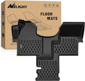 Nilight TPE Floor Mats for All Mercedes Benz Sprinter 2500 3500 2019 2020 2021 2022 2023 2024 2025 Weather Custom Fit Heavy Duty Floor Liners