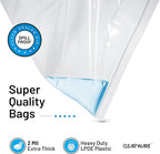 25 Large Storage Bags With Zipper Top - 5 Gallon Bags (18x24, 25, Count)