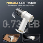 KMM Handheld Car Vacuum Cleaner, 9000PA Vacuum Cleaner & Air Duster, 120W High Power Vacuum Portable Cordless, Hand Held Vacu