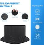 Nilight Cargo Mats for Mazda CX5 CX-5 2017 2018 2019 2020 2021 2022 2023 2024 2025 All Weather Protection Heavy Duty Cargo Liners