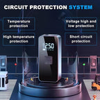 Jump Starter with Air Compressor,14.8V 8000A Peak Portable Car Battery Jump Starter Jump Box,150PSI Car Air Pump Tire