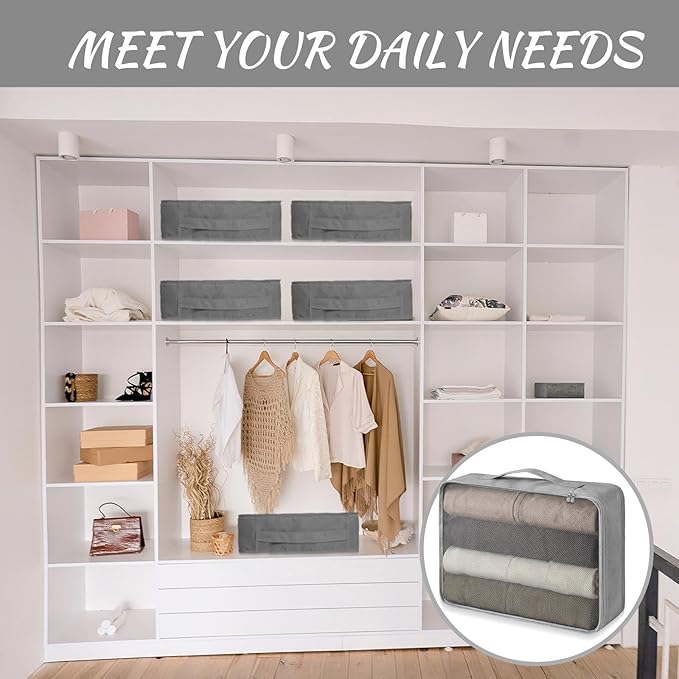 Silkfly 16 Pcs XL Packing Cube for Travel Luggage Organizer Suitcase High Capacity Large Packing Bag Bulk Reusable Mesh Trave