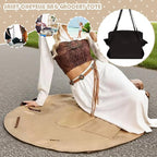 Travel Tote Bag – Foldable Shopping Carrier, Lightweight Portable Organizer, Reusable Folding Bag | Compact Storage Design