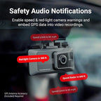 Thinkware ARC Dual Dash Cam Front & Rear 2K QHD, 2.7” LCD Touchscreen, 130° Wide Angle, GPS, Wi-Fi, Super Night Vision, Smart