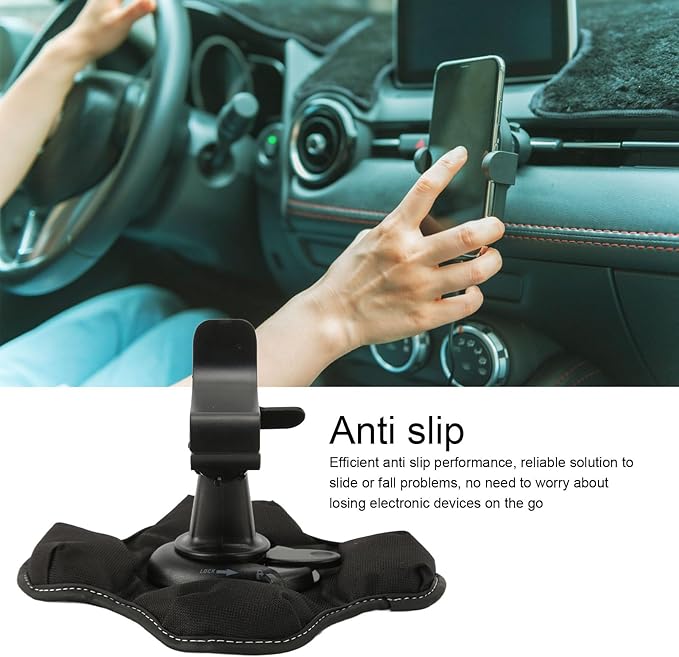 Dashboard Mount Holder, Beanbag Friction Mount, 360 Degree Rotatable Prevent Slip Bracket for 2639lmt 2689lmt