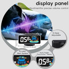 Backup Parktronic System Car Auto Vehicle Reverse with 8 Parking Sensors kit, LCD Display, Distance Detection (Meter/Foot Swi