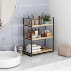HNRLOY Bathroom Counter Organizer,Bathroom Countertop Organizer,Counter Shelf,Countertop Storage,Organization and Storage,Mak