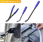 GOOACC - GRC-49 19Pcs Trim Removal Tool Set & Clip Plier Upholstery Remover Nylon Car Panel Removal Set with Portable Storage