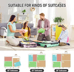 6 Set Compression Packing Cubes, Suitcase Organizer, Lightweight Travel Essentials, Compression Bags For Travel Accessories L