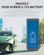 Blackvue B-130A Ultra Battery - Fast Charging Dash Cam Battery Pack, 12V/24V, USB Power, Smart App & Cloud Monitoring, Exclus