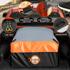 Sailnovo Truck Bed Cargo Bag, 26 Cubic ft Waterproof Cargo Bag for Truck Bed, Heavy Duty PVC Truck Cargo Bag Fits Any Truck Size with 6 Stretch Cord, Packing Bag (50''x40''x22'')
