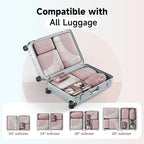 11 Set /9 Set Packing Cubes for Travel,Gifts for Women Mom Kids,TSA Approved Bags for Makeup, Cosmetic, Toiletry,Organizers f
