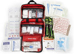 Kitgo First Aid Kit with Hospital Grade Medical Supplies, 220pcs Emergency Medical Trauma Kit, Gift for Dad Husband Great for