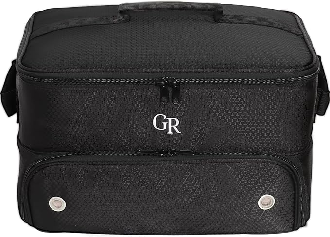 Fathers Day Dad Gifts for Men Odor-Absorbing 2-Layer Large Golf Trunk Organizer with Activated Carbon Fabric - Water-Resistant Golf Shoe Bag