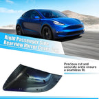 Jaronx Compatible with Tesla Model Y Side Mirror Cover Replacement 2020 2021 2022 2023 2024, Right Passenger Side Blue Door Wing Rearview Mirrors CoverCap for Tesla Model Y Accessories
