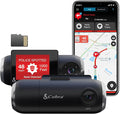 Cobra Smart Dash Cam with Interior Cam (SC 201) - Full HD 1080P Resolution, Built-in WiFi & GPS, Live Police Alerts, Incident