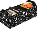 Moon Star 50L Waterproof Polyester Trunk Organizer Car Storage MultiCompartment Large Capacity Poket