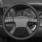 MEWANT Steering Wheel Cover for Chevy Silverado 1500/2500 / 3500 2003-2006 / Silverado 1500 2500HD 3500 Classic/Trailblazer Hand-Stitched Microfiber Leather Steering Wheel Wrap