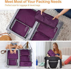 Cambond Travel Underwear Organizer Bag - 4-in-1 Soft Double Layer Bra Travel Bag, Portable Expandable Compression Packing Org