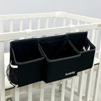 Hanging Baby Diaper Caddy, Single Sheet Dispensing Caddy Organizer Holder For Baby Crib, Nursery Organization Diaper Stacker 
