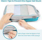 Cambond Compression Packing Cubes for Travel - Lightweight Expandable Travel Bags Luggage Organizers Travel Essentials Compre