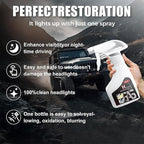 Ogas Headlight Restoration Kit, Removes Yellowing & Oxidation, Extremely Hydrophobic, Maximum Gloss & Shine for All Vehicles