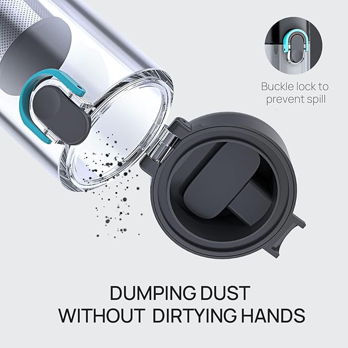 Ofuzzi H8 Apex Car Vacuum Cleaner, Portable Handheld Vacuum with 12000Pa High Power, Ultra-Lightweight 1.2lbs, USB-C Fast Cha