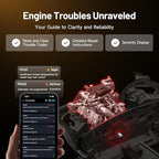TOPDON Carpal OBD2 Scanner Bluetooth - Scanner for Car, AI-Assisted All System Diagnostic Tool for iOS & Android, Vehicle