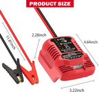 Car Jump Starter Adapter for Milwaukee 18V MAX - 11AWG Heavy Duty Booster Cable for 3.5L Vehicles (Battery Not Included)