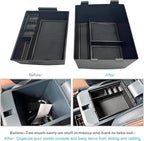 CDEFG for 2022 2023 2024 2025 2026 Ford Maverick Center Console Organizer Tray for 2022-2026 Maverick Armrest Trays Storage B