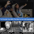 XCBYT Car Window Shades - 4 PCS 29.1 * 18.8 inches Car Window Covers 99% UV Glare Protection Car Curtains Keep Cooler Magnetic Side Window Sun Shade for Eating Breastfeeding Taking a nap Camping