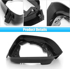 Jaronx Compatible with Tesla Model 3 Side Mirror Cover Housing 2017-2025, Right Passenger Door Wing Rearview Mirror Frame Cover Replacement Compatible with Tesla Model 3 Accessories