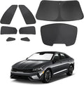 TINGLU Window Shades for Kia K5, GT-Line, GT, Sedan 2021-2026 Accessories Car Side Full Windows Rear Triangular Windshield Sun Shade Sun UV Rays & Privacy Protection for Camping 8PCS
