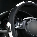 Flying Banner car Steering Wheel Cover Gel Massage Velvet Cool Warm Universal Size 15 inches SUV Truck Anti Slip Odorless Sum