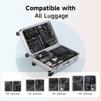 11 Set / 9 Set Packing Cubes for Travel,Gifts for Women Mom Kids,TSA Approved Bags for Makeup, Cosmetic, Toiletry, Organizers