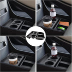 2025 Palisade Lower Console Organizer for 2020 2021 2022 2023 2024 2025 Hyundai Palisade SE/SEL/XRT/Limited/Calligraphy Under Armrest Organizer Insert Tray w/Cup Holder 2025 Palisade Accessories