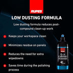 RUPES 1000 ml D-A Coarse High Performance Cut Polishing Compound for Car Detailing & Removing Scratches (Pack of 1) | Micro-Abrasive Technology | Reduces Oxidation and Removes Severe Swirl Marks