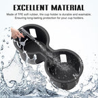 Autorder Car Cup Holder for Honda Pilot 2023-2025/Passport Ridgeline 2024-2025 2026 Accessories Water Cup Holders TPE Durable Cup Holder Insert for Pilot