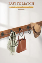 Cinati Cowboy Hat Rack for Wall, 4 Pack Cowboy Hat Holder Wall Mount, Western Rustic Metal Cowboy Hat Hanger, Hat Hooks for C