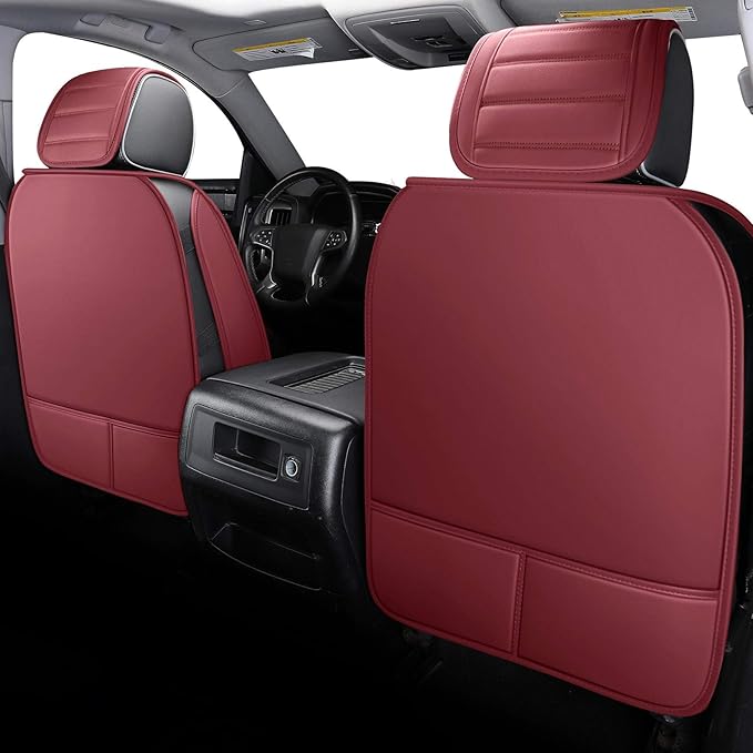 YIERTAI for Chevy Chevrolet Silverado GMC Sierra Seat Covers Fit 2007-2025 2026 1500/2500/3500 Z71 Trail Boss Crew Double Ext