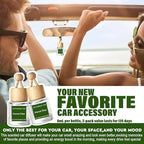 HoogaLife Car Air Freshener Diffuser 2 Pack Hanging Air Freshener Diffuser - Forest Pine Fragrance Oil Air D iffuser for Car,