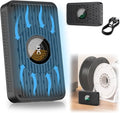 Rechargeable Desiccant Dehumidifier for Storage with USB-C Cable,Reusable Portable Moisture Absorber Dryer Silica Gel Beads