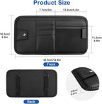 Car Sun Visor Organizer for Ford Transit 250 2025-2015, Document Holder Multifunctional Storage Pocket Vehicle Interior Travel Accessories