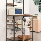 Homsorout Fabric Storage Bins with Lids, Storage Cubes with Window, Decorative Storage Boxes Baskets for Organizing, Closet O
