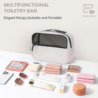 Mesh Packing Cubes for Travel, Durable Luggage Organizer with Sturdy Material and Double Zippers, Comprehensive Set for Trave