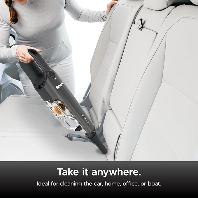Shark UltraCyclone Pet Pro Plus Cordless Hand Vacuum, Powerful Suction, Handheld Vacuum for Car & Home, Pet Power Brush, Crev