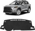 FIILINES Dash Cover for 2022-2026 Toyota Corolla Cross, Dashboard Mat Accessories Dash Cover Sunshade Nonslip Mesh Protector 